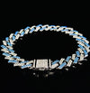 Petite Silver & Blue Chain